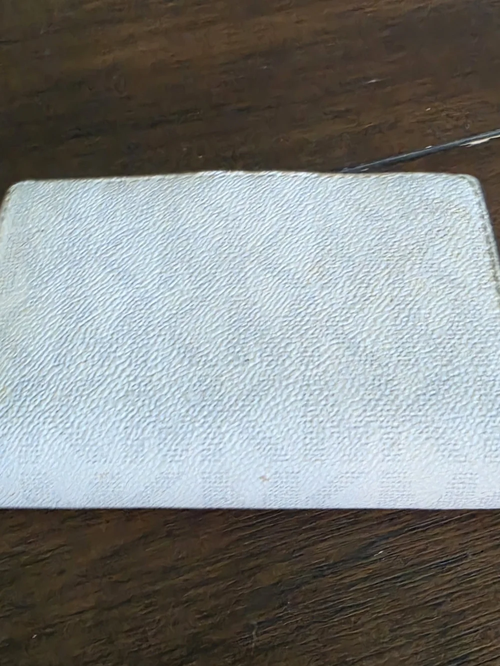 Michael Kors Cream/White Signature Saffiano Logo Wallet